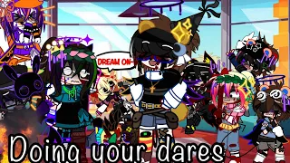 •[🥳]• Doing Your Dares • 50K Special • ft. FNaF Characters • ⚠️Loud Noises⚠️ • [🥳]•