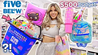 FIVE BELOW NEW FINDS SHOPPING SPREE! $500 BUDGET