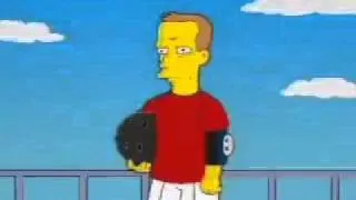 Simpsons   Homer fight Tony Hawk