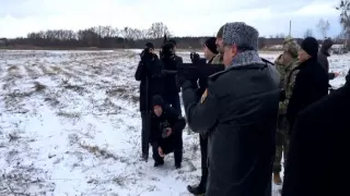 Порошенко испытывает новое оружие, Донецк АТО