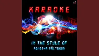 I Won't Let You Go (In the Style of Agnetha Fältskog) (Karaoke Version)