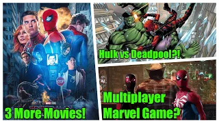 Marvel Making Another Spider-Man Trilogy, 30+ Projects in Development, Hulk vs Deadpool Movie