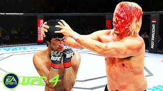 UFC4 Bruce Lee vs Yoshihiro Takayama EA SPORTS UFC 4 - PS5