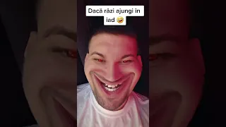 Dacă râzi ajungi în iad 🤣 georgecgf #shorts #romania