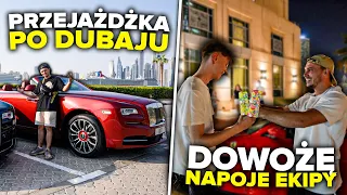 MÓJ PIERWSZY RAZ TAKIMI SAMOCHODAMI W DUBAJU!