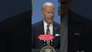 Biden appears to call Zelenskyy 'Vladimir'