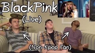 BlackPink - Whistle(Live) Reaction (Non-Kpop Fan) "Bryson Likes Lisa"