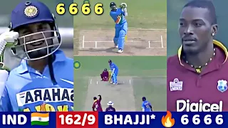 India Vs West Indies 2006 DLF CUP Highlights| HARBHAJAN SINGH 37 Runs VS WI| Most SHOCKING Batting😱🔥