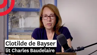 Une charogne — lecture par Clotilde de Bayser