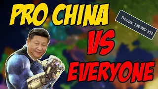 PRO CHINA VS EVERYONE | Rise Of Nations Roblox