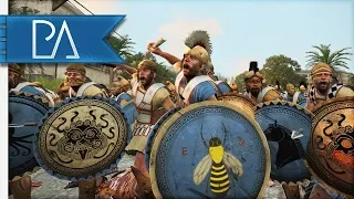 ABSOLUTELY FANTASTIC TEAMWORK - 4v4 Siege Battle - Total War: Rome 2