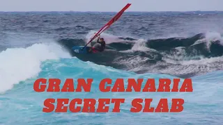 WINDSURFING SECRET SLAB | MAST HIGH WAVES GRAN CANARIA