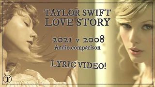 Taylor Swift 2008 vs Taylor Swift 2021 - Love Story (Taylor's version) comparison with the original