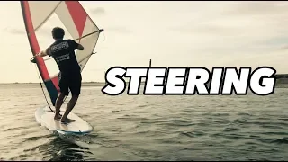 BEGINNER WINDSURFING: HOW TO STEER