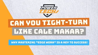 Can you tight-turn like CALE MAKAR? |  MASTERING TURNING (EDGE WORK) to be a hockey player!