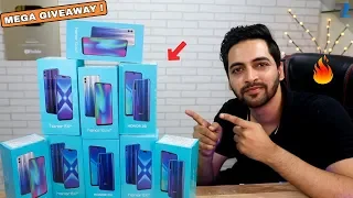 The Most Selling Honor Smartphones | BIGGEST Sale Ever🔥 | With Mega GIVEAWAY !!!