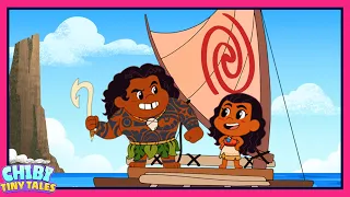 Moana 🌊 | Chibi Tiny Tales | @disneychannel