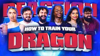 FIRST TIME | How To Train Your Dragon - Group Reaction