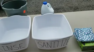 3 Basin Sink and Hand washing Station Part 1