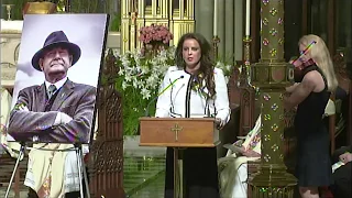 Cathy Maguire sings 'Only Her Rivers Run Free' at Martin Mc Guinness Memorial Mass in NYC.