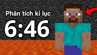 Was the Minecraft Speedrun 6:46 World Record Faked?