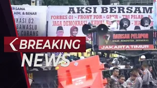 BREAKING NEWS - Situasi Demo di Patung Kuda Jelang Sidang Putusan Sengketa Pilpres 2024