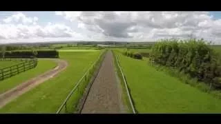 A birds eye view of William Fox-Pitt in training, at home with Equilibrium Products.