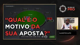 Por que no POKER suas atitudes têm que FAZER SENTIDO | Cortes do NA MIRA DO PRO