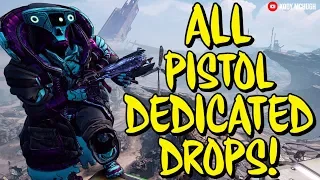 Borderlands 3 ALL LEGENDARY PISTOL DEDICATED DROPS LOCATIONS! Full Guide w/ Time Stamps!