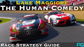 Gran Turismo 7 - The Human Comedy - Lake Maggiore - Race Strategy Guide - UPDATED 1.48