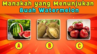 🛑 KUIS TEBAK NAMA BUAH DALAM BAHASA INGGRIS - KUIS BUAH-BUAHAN || Cerdas Cermat Indonesia