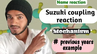 Suzuki coupling reaction for csir net,Msc.previous years example & example from carruthers ,jie jack