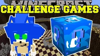 Minecraft: SONIC CHALLENGE GAMES - Lucky Block Mod - Modded Mini-Game