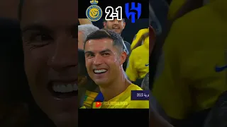 Al-Nassr vs Al-Hilal 2-1 Final Arab Club Champions 2023 #ronaldo #goat 🔥 #football #youtubeshorts