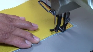 French-Seams on Square Corners - Auto Upholstery Basics
