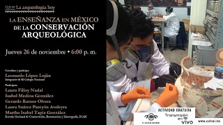 La enseñanza en México de la conservación arqueológica