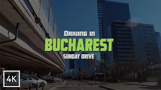 🌍 Sunday Drive ◦ Bucharest 4K ◦ ASMR