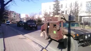 Masat kundër CoVid-19/ Ushtria zbarkon në rrugët e Tiranës për qytetarët e pabindur