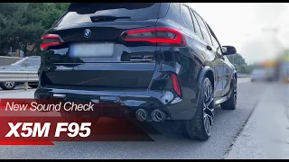 BMW F95 X5M Competition Sound Check w/ Valvetronic Fi EXHAUST X Howl Motors