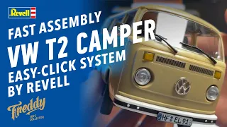 Volkswagen T2 Camper. Model kit. Advent Calendar by Revell