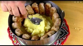 МУЖСКОЙ ГОРЯЧИЙ закусочный торт! Вкусно и оригинально! Рецепты Другой Кухни