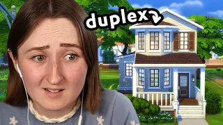 i only have $20,000 to build TWO sims houses