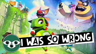 Yooka-Laylee Four Years Later - I Was So Wrong!