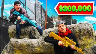 WINNING $200,000 REAL LIFE BATTLE ROYALE! (MRBEAST)