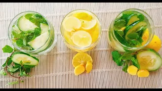 3 boissons dépuratives pour brûler facilement les graisses 🍋💥🍋Eau détox 🍋💥Jus détox 🍋💥Boisson détox