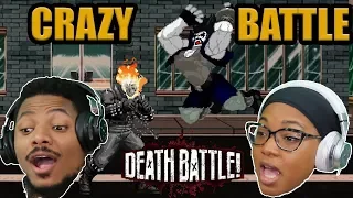 Ghost Rider VS Lobo AMAZING Death Battle! REACTION