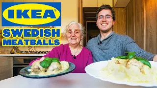 IKEA'S ORIGINAL SWEDISH MEATBALLS - English Subtitles