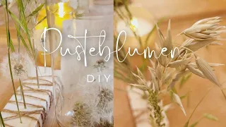 Frühlingsdeko mit Pusteblumen DIY