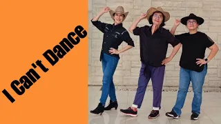 I Can't Dance Line Dance (demo & count)