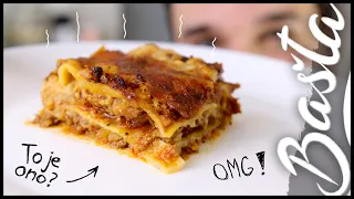 ZKOUŠÍM LASAGNE POPRVÉ - Bašta #63